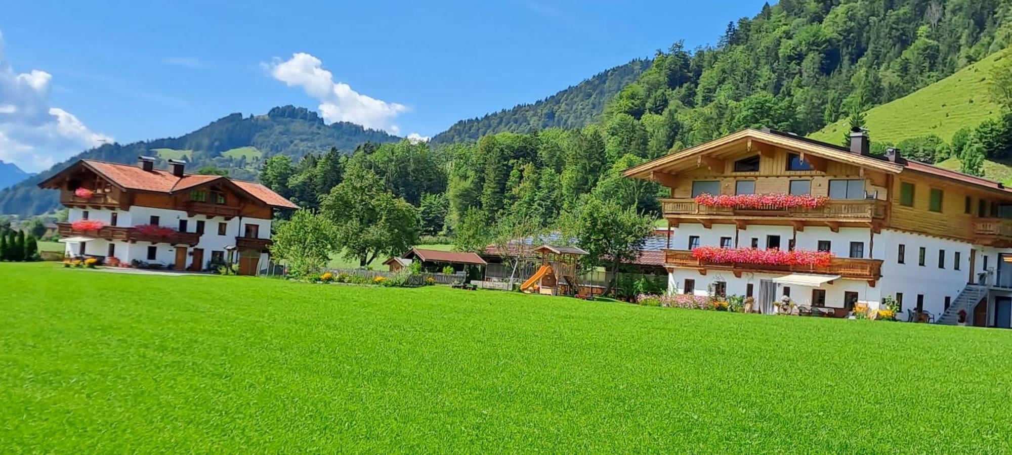 Appartamento Bio- Bauernhof Obermaurach Walchsee Esterno foto